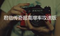 君临传奇超高爆率攻速版打金服