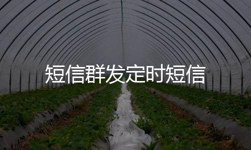 短信群发定时短信下载