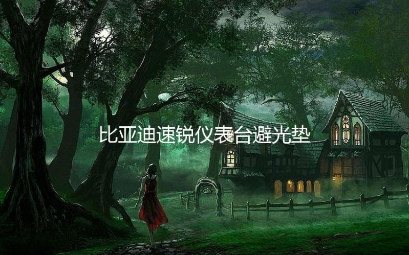比亚迪速锐仪表台避光垫汽车内饰装饰用品配件中控台改装防晒垫下载