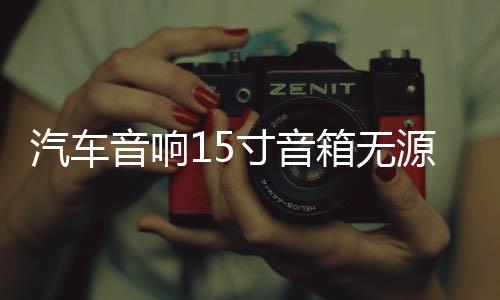 汽车音响15寸音箱无源低音炮箱体高级皮箱木箱空箱迷宫型家用空箱下载